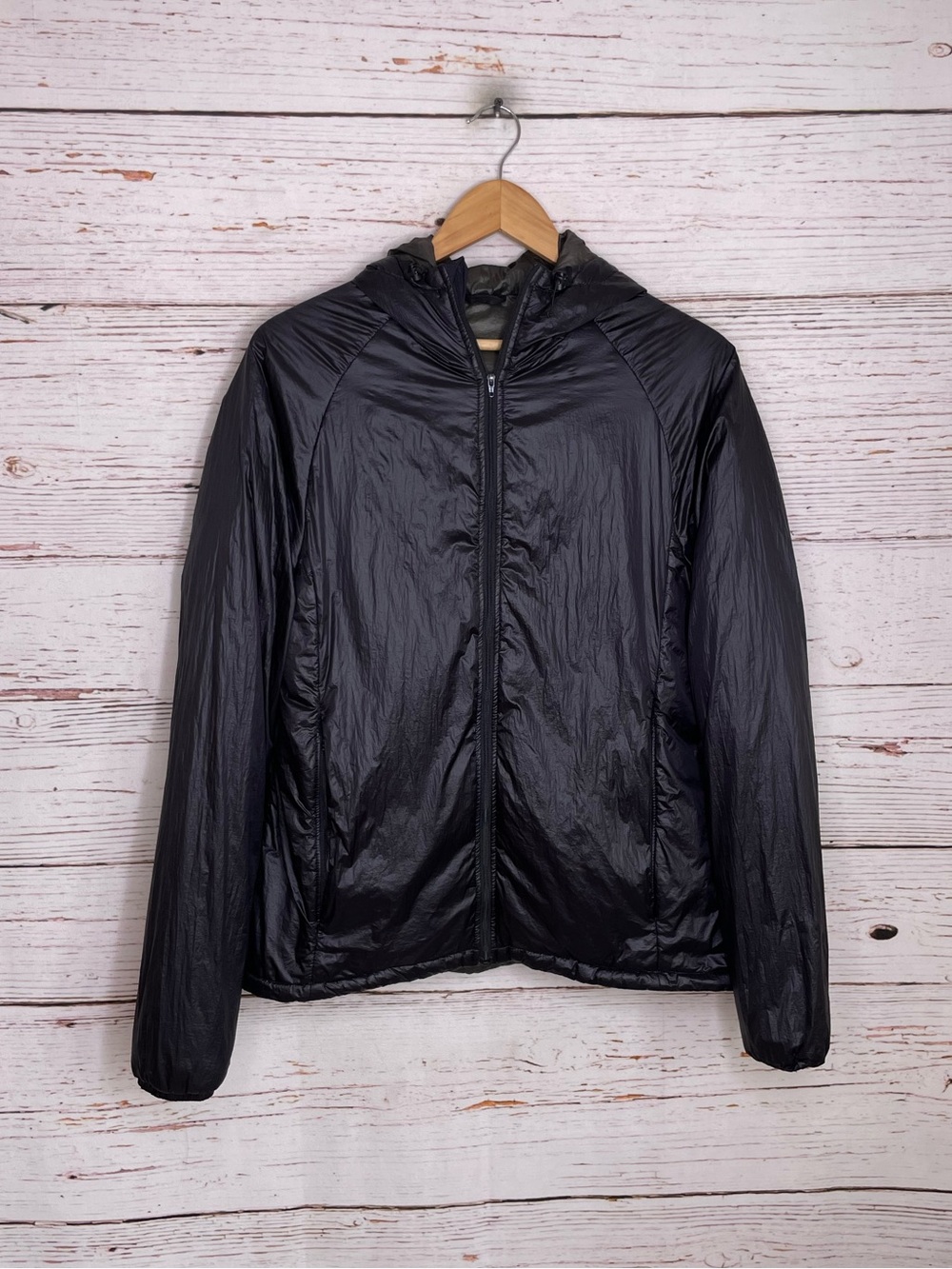 Enlightened Equipment full zip hooded jacket